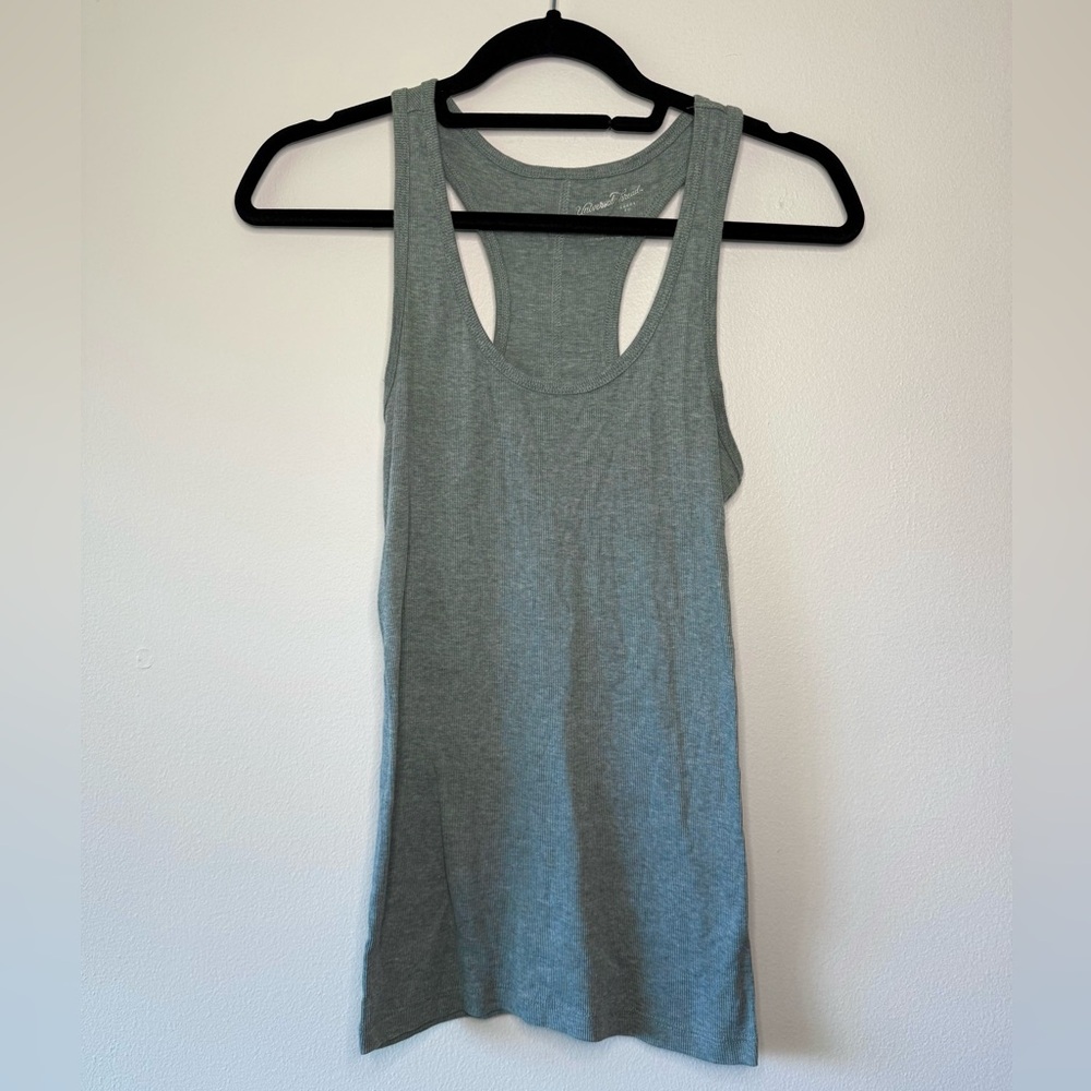 Universal Thread Rib Scoop Neck Tank Top